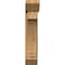 Ekena Millwork Imperial Slat Rough Sawn Bracket w/ Offset Brace, Western Red Cedar, 8"W x 28"D x 40"H BKT0806X28X40IMP06RWR - alternate 2